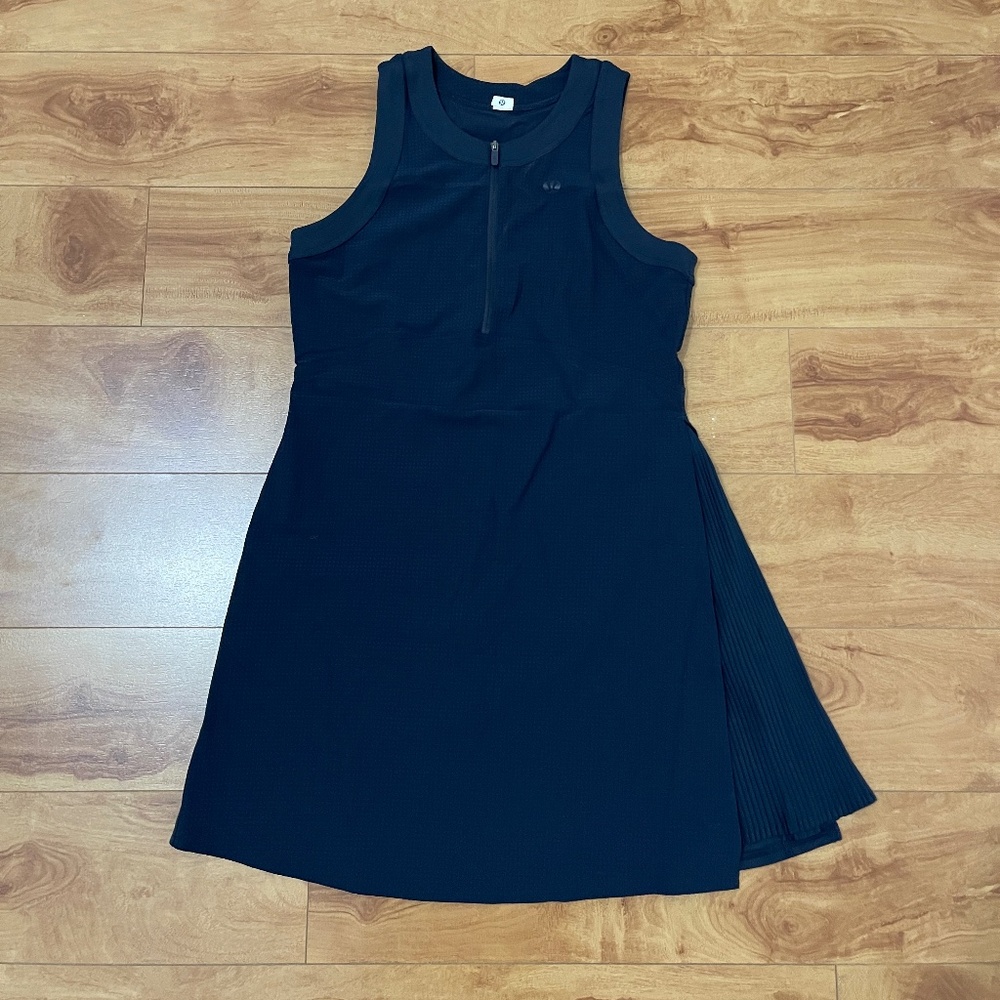 Lululemon Women Tennis Dress Navy Dark Blue Sz 6 New without Tag